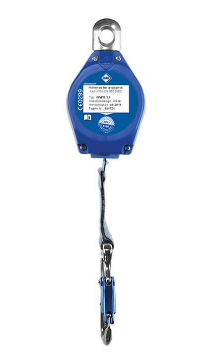 緊急救援中的德國(guó)伊卡防墜器